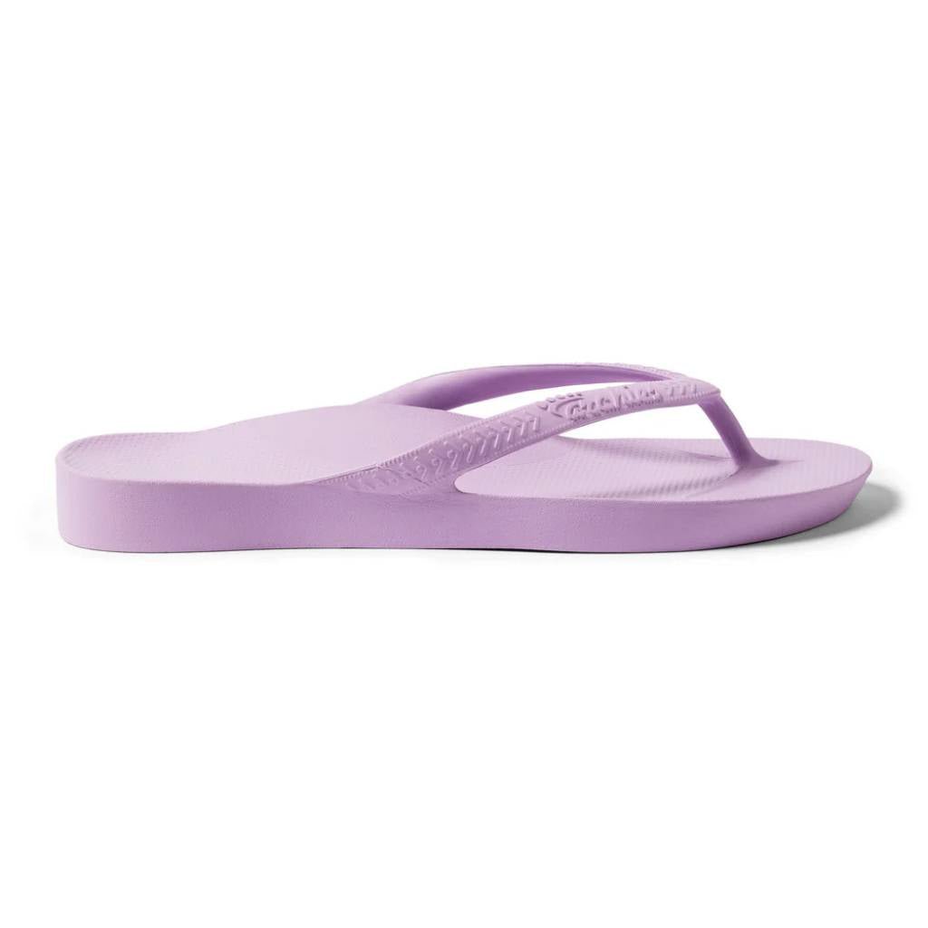 Archies Support Jandals | Classic - Lilac - Cove. Beach Essentials