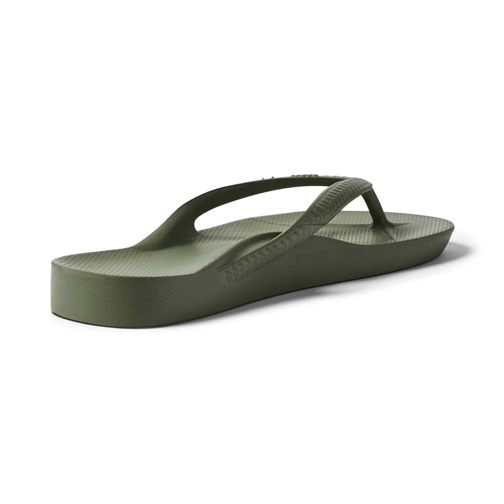 Archies Support Jandals | Classic - Olive - Cove. Beach Essentials