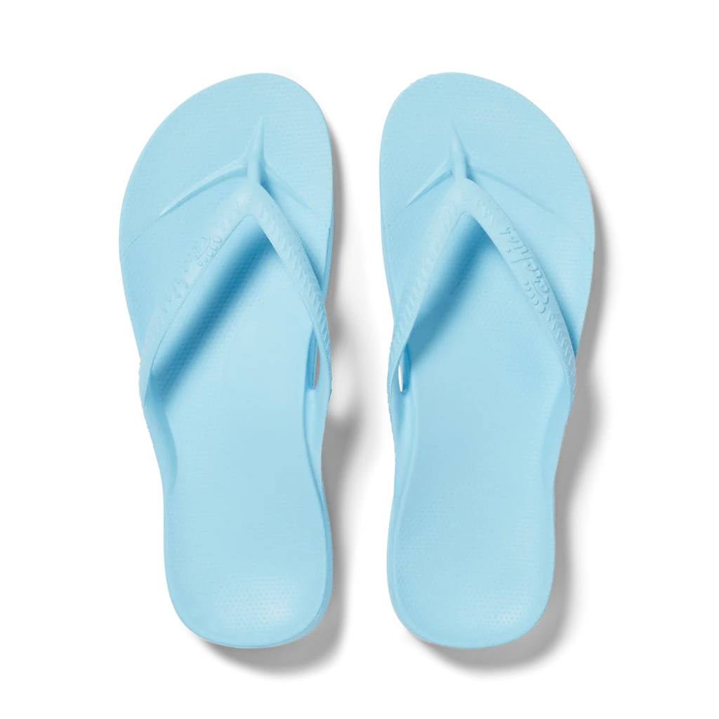 Archies Support Jandals | Classic - Sky Blue - Cove. Beach Essentials