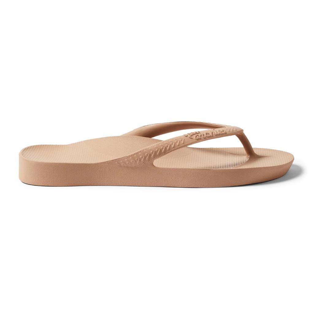 Archies Support Jandals | Classic - Tan - Cove. Beach Essentials
