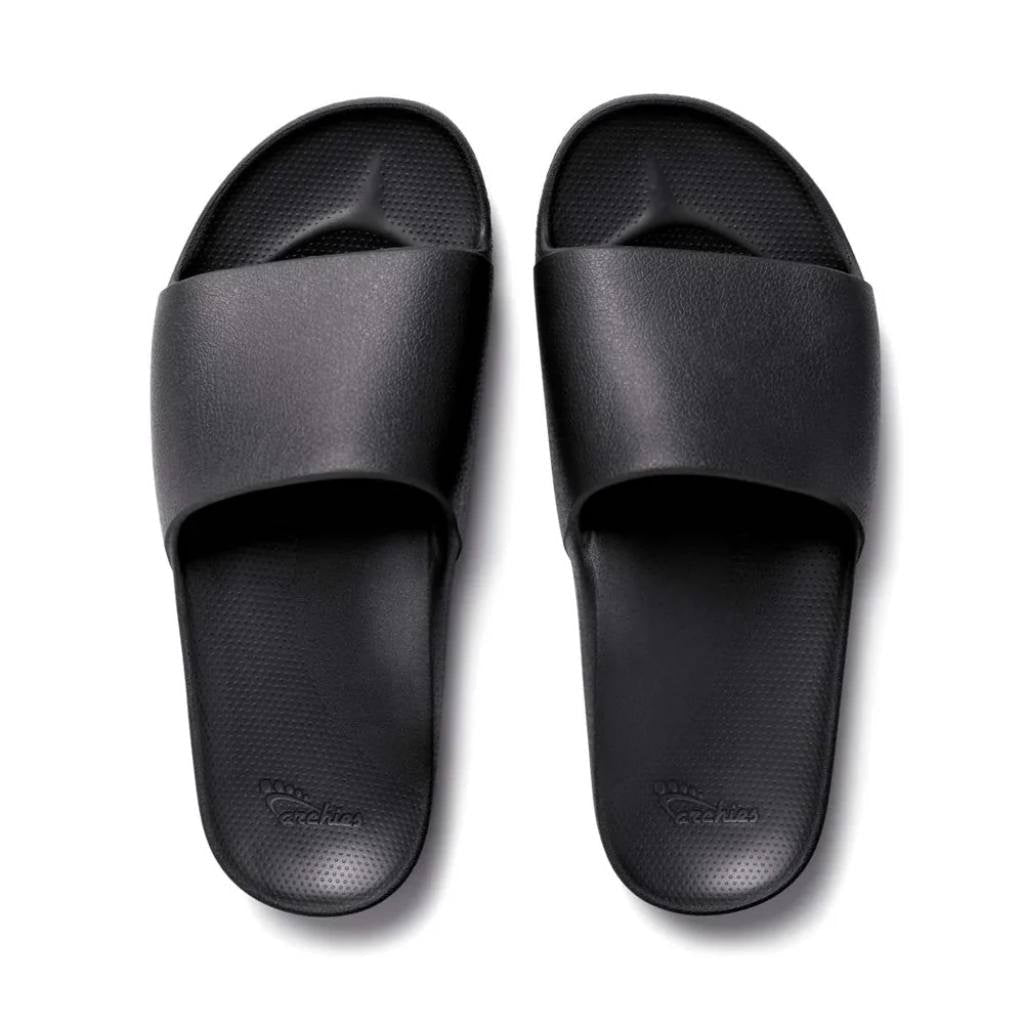 Archies Support Slides | Classic - Black - Cove. Beach Essentials