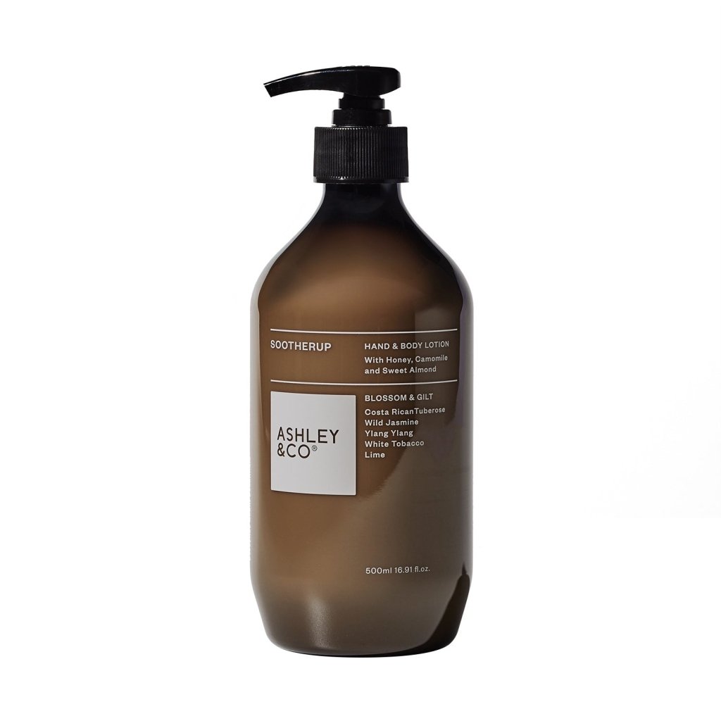 Ashley & Co | Sootherup - Blossom & Gilt 500ml - Cove. Beach Essentials