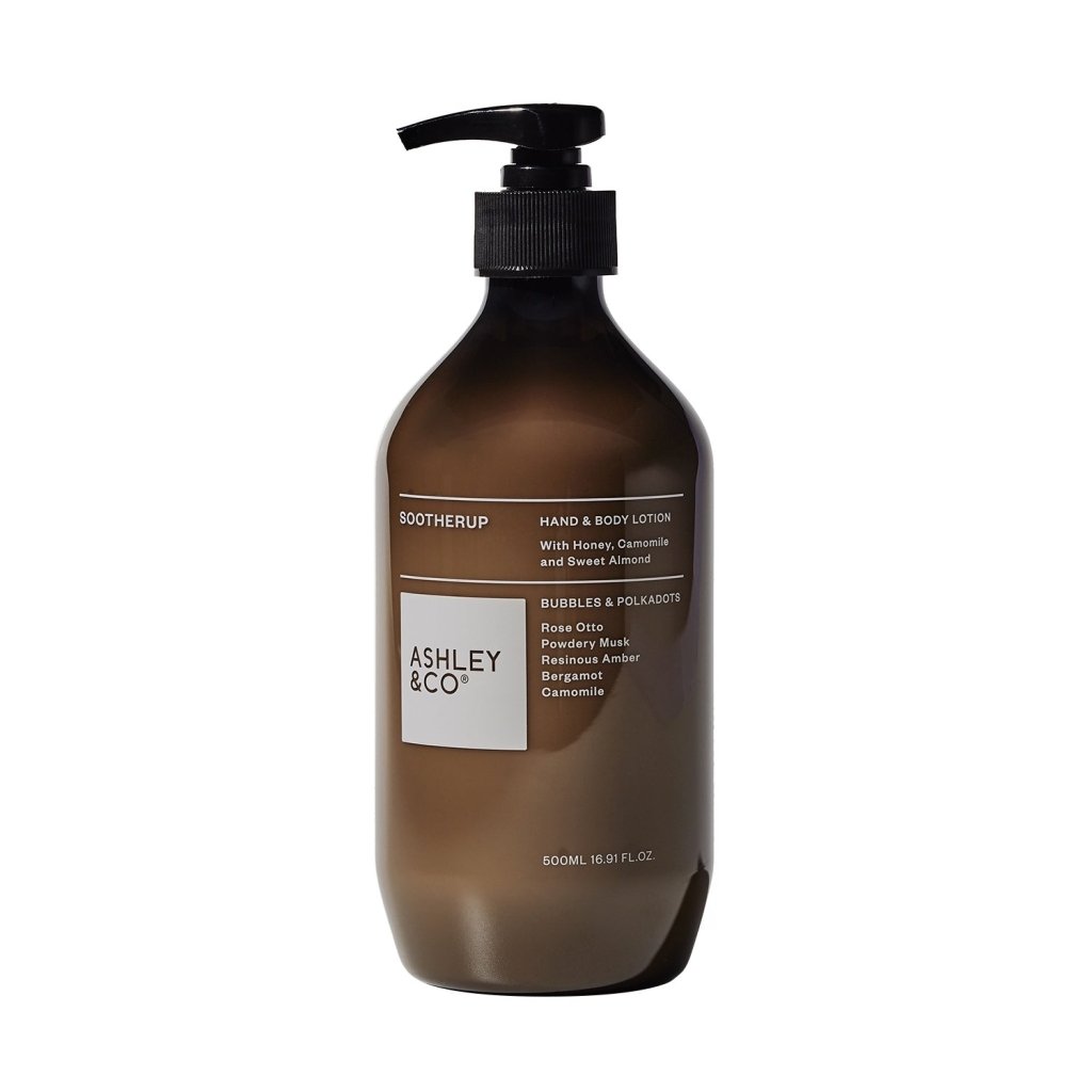 Ashley &amp; Co | Sootherup - Bubbles &amp; Polkadots 500ml - Cove. Beach Essentials