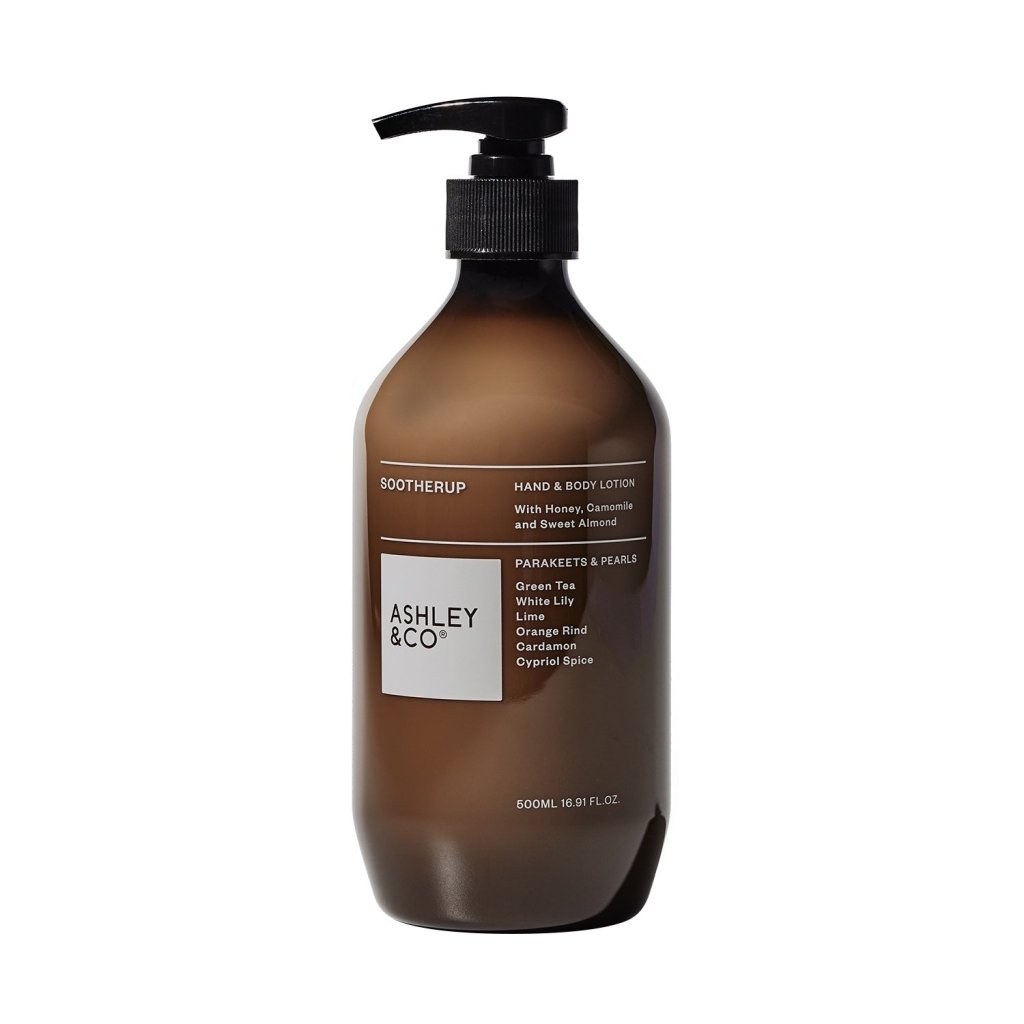 Ashley & Co | Sootherup - Parakeets & Pearls 500ml - Cove. Beach Essentials