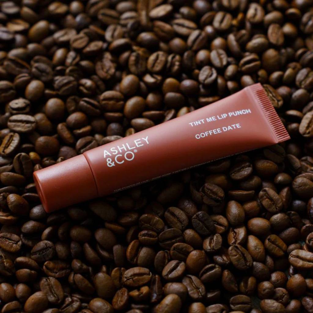 Ashley & Co | Tint me Lip Punch - Coffee Date - Cove. Beach Essentials