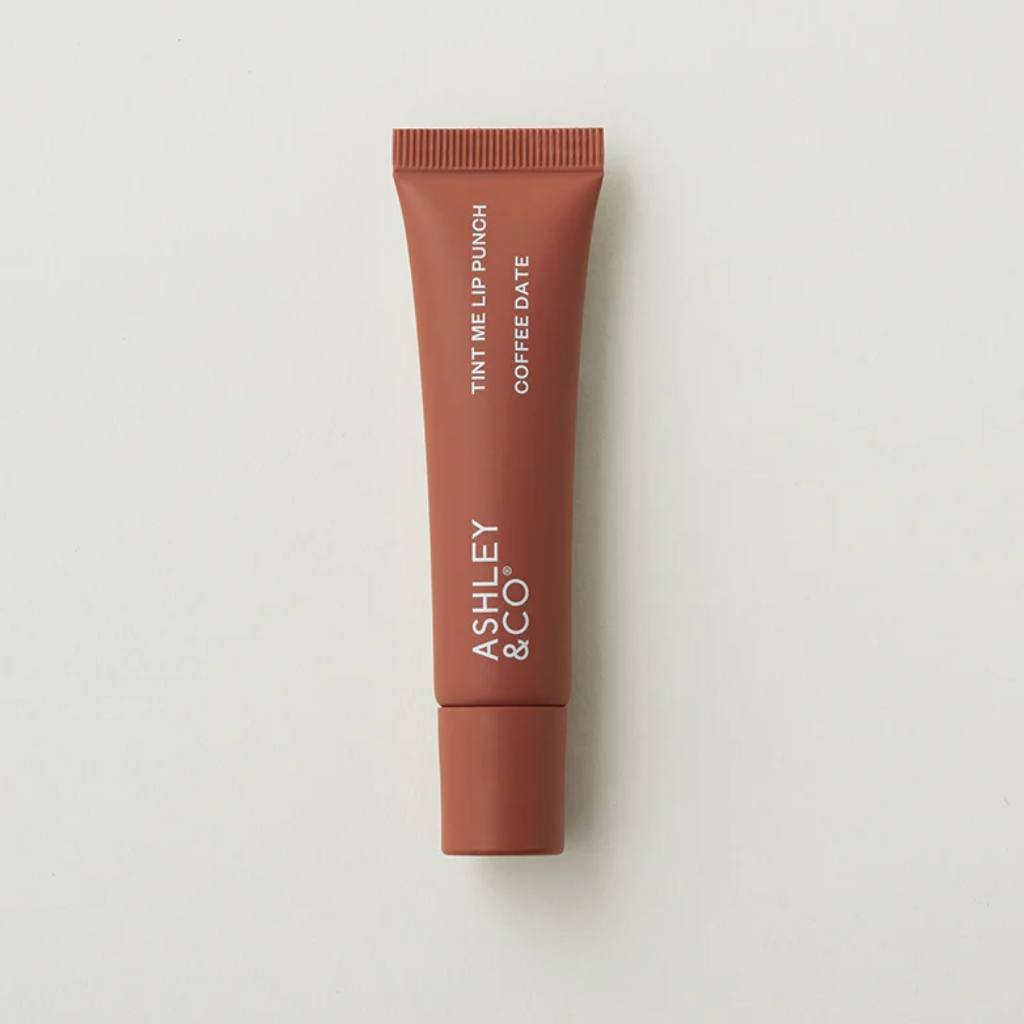 Ashley & Co | Tint me Lip Punch - Coffee Date - Cove. Beach Essentials