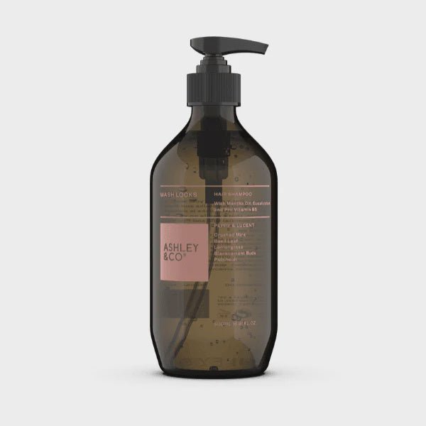 Ashley & Co | Wash Locks - Peppy & Lucent Shampoo 500ml - Cove. Beach Essentials