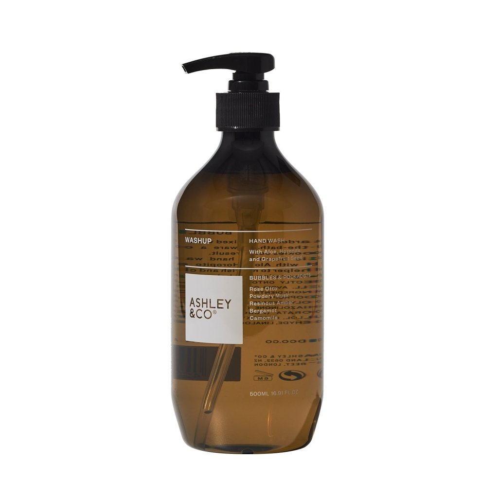 Ashley & Co | Washup - Bubbles & Polkadots 500ml - Cove. Beach Essentials