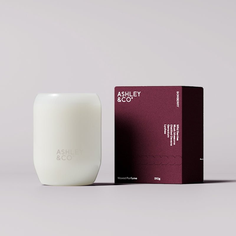 Ashley & Co | Waxed Perfume - Bonberry - Cove. Beach Essentials