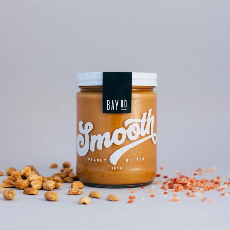 Bay Rd | Organic Smooth Peanut Butter 480g - Cove. Beach Essentials