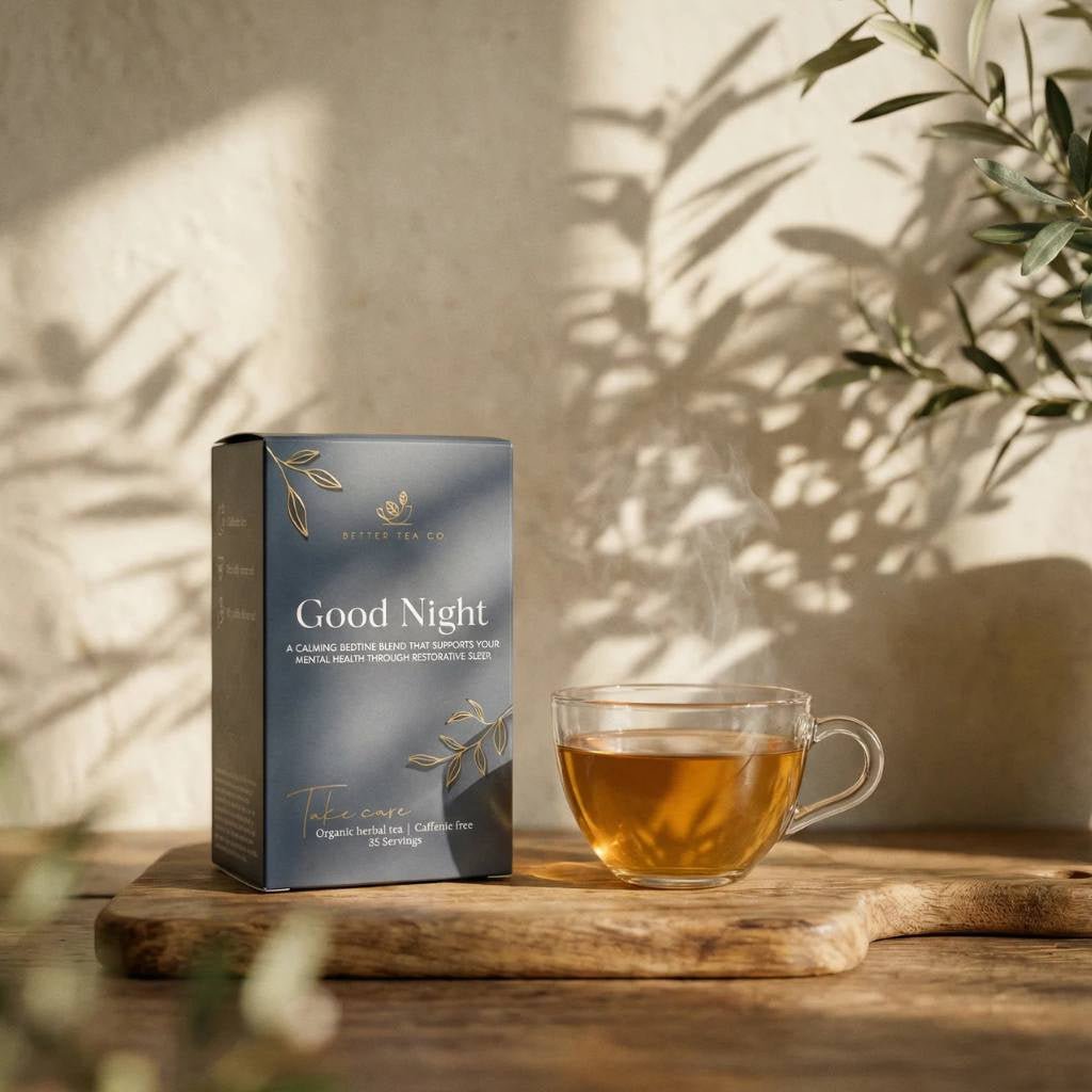 Better Tea Company Good Night Box - Cove. Beach Essentials