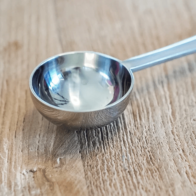 Better Tea Company Tea Scoop - Silver - Cove. Beach Essentials