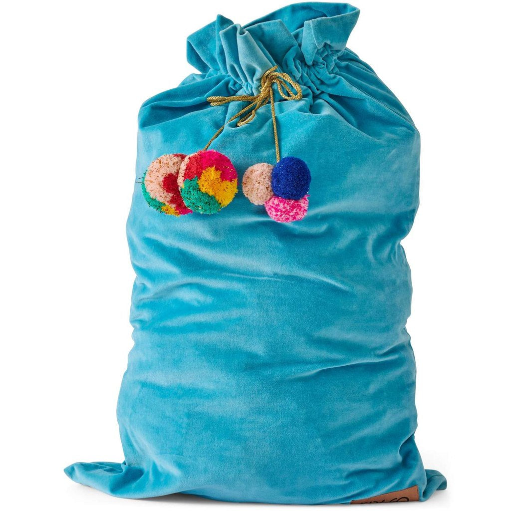Kip &amp; Co | Blue Bells Velvet Santa Sack