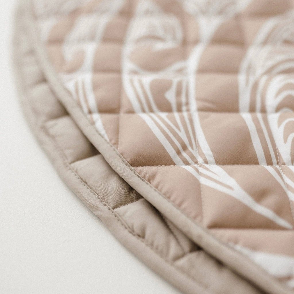 BO &amp; KO | Māori Inspired Playmat | Tan - Cove. Beach Essentials