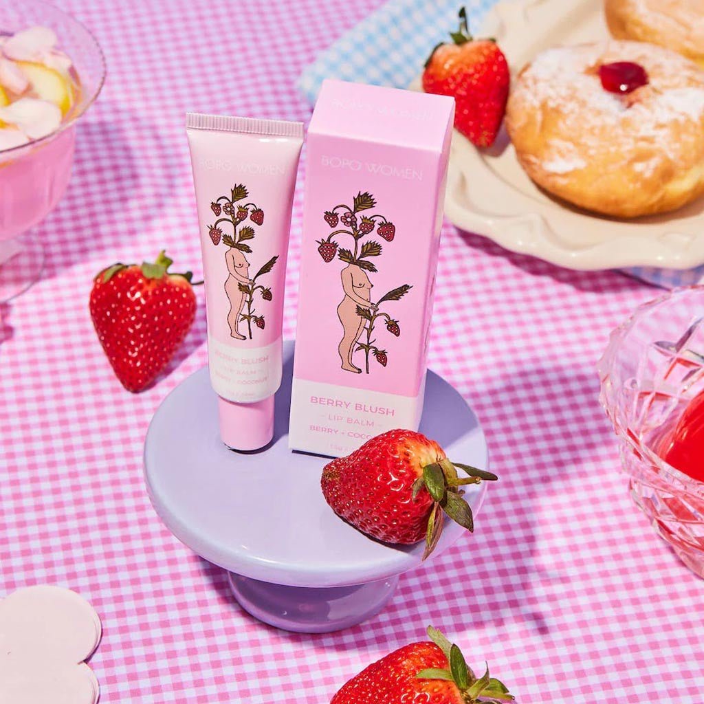 Bopo Women | Berry Blush Lip Balm 15g - Cove. Beach Essentials