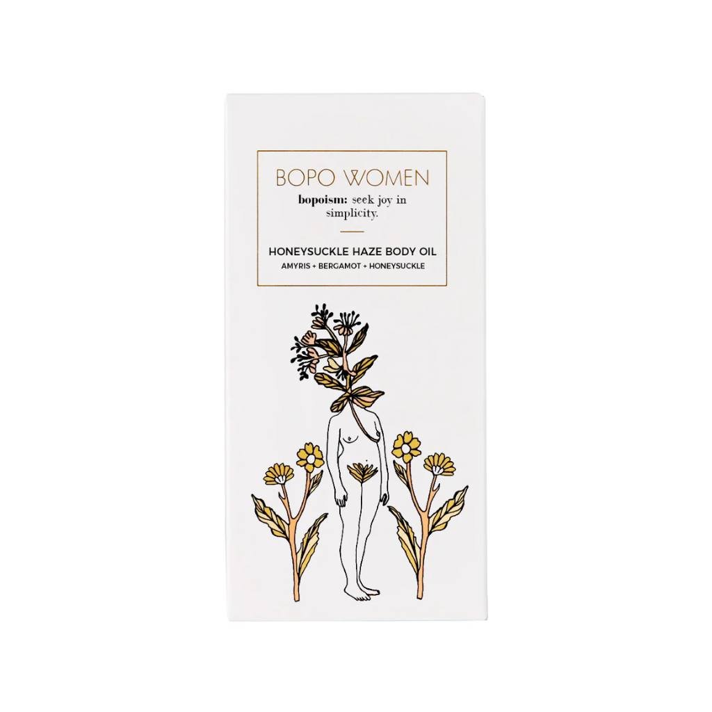 Bopo Women | Body Oil 100ml - Honeysuckle Haze - Cove. Beach Essentials