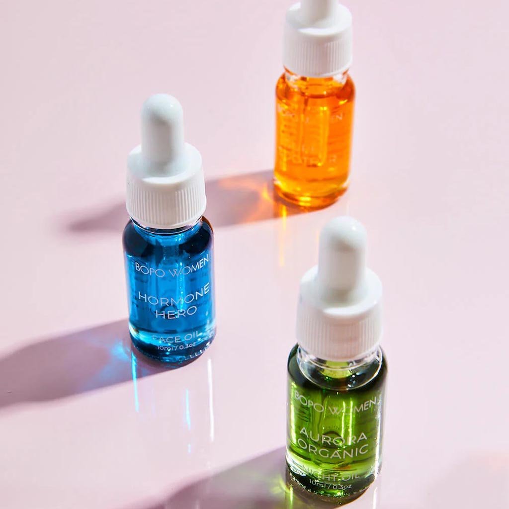 Bopo Women | Mini Face Oil Trio - Cove. Beach Essentials