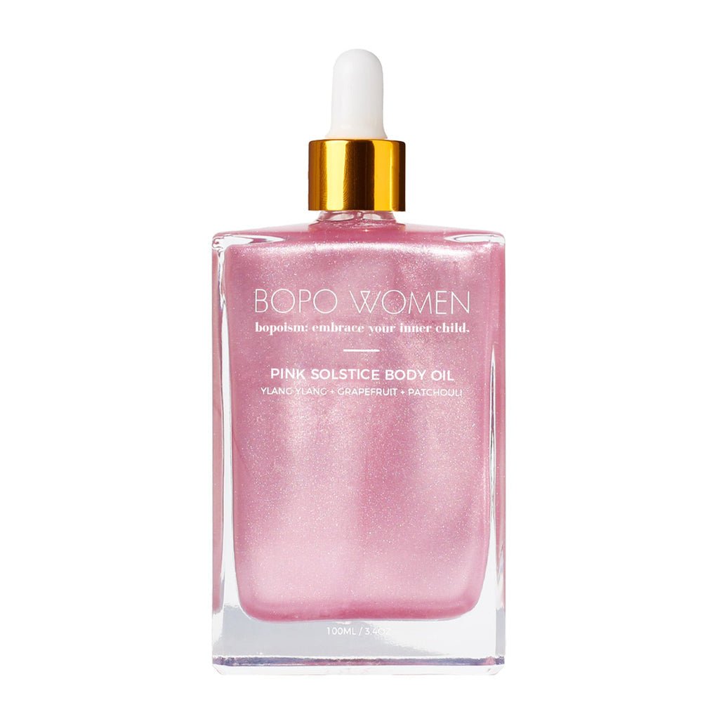 Bopo Women | - Pink Solstice Body Oil 100ml - Cove. Beach Essentials
