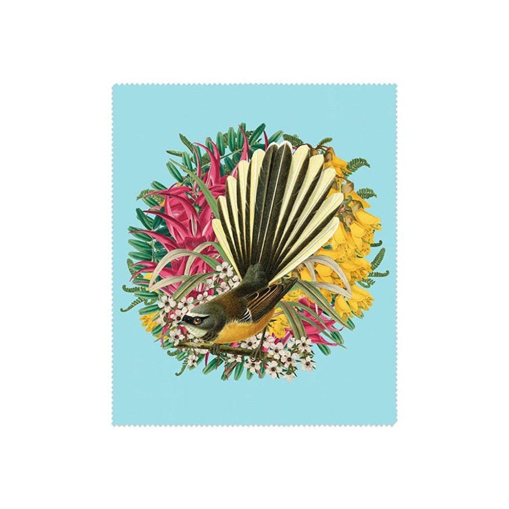 Botanical Fantail Lens Cloth - Cove. Beach Essentials