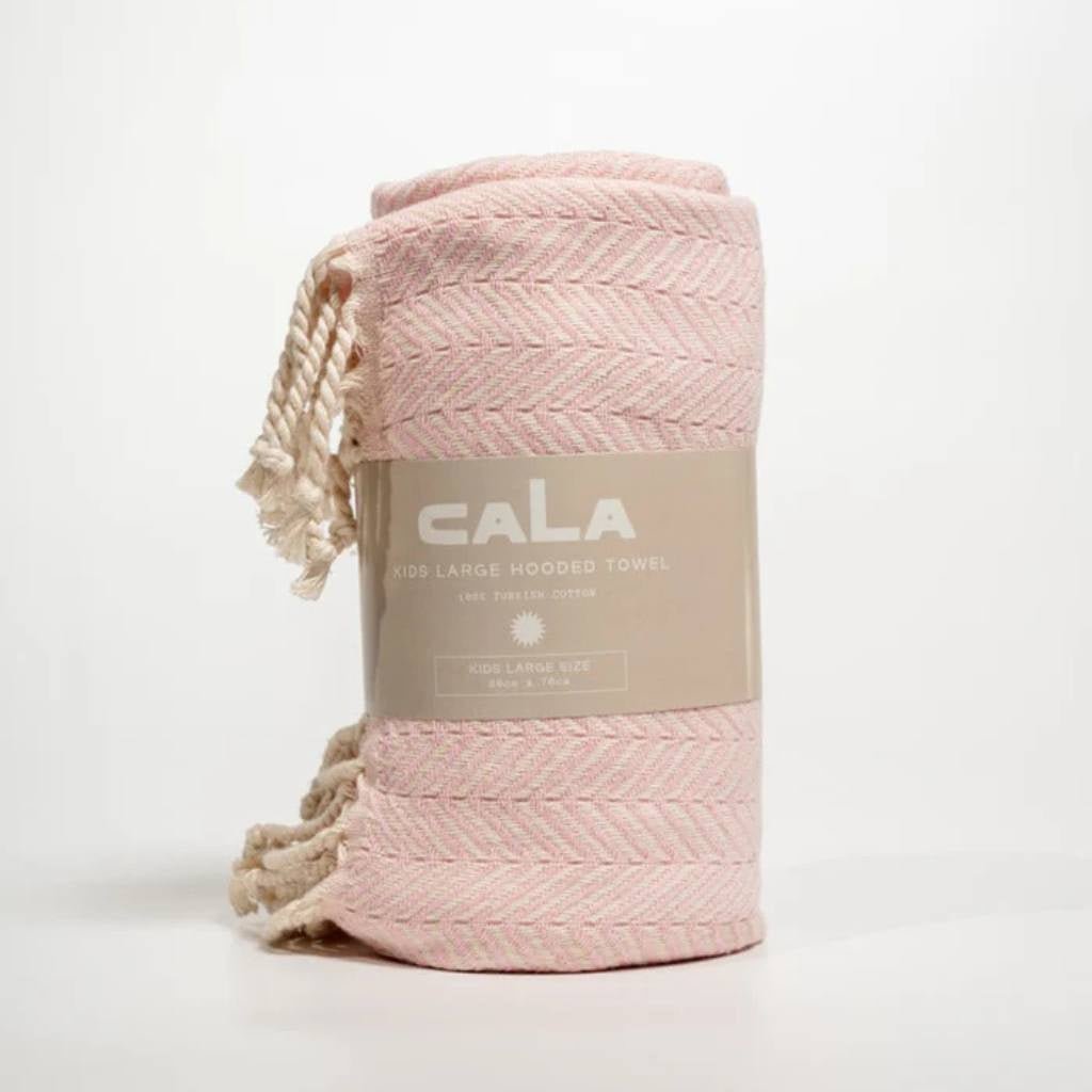 Cala Beach Essentials | Kids Large Poncho - Blush - Cove. Beach Essentials