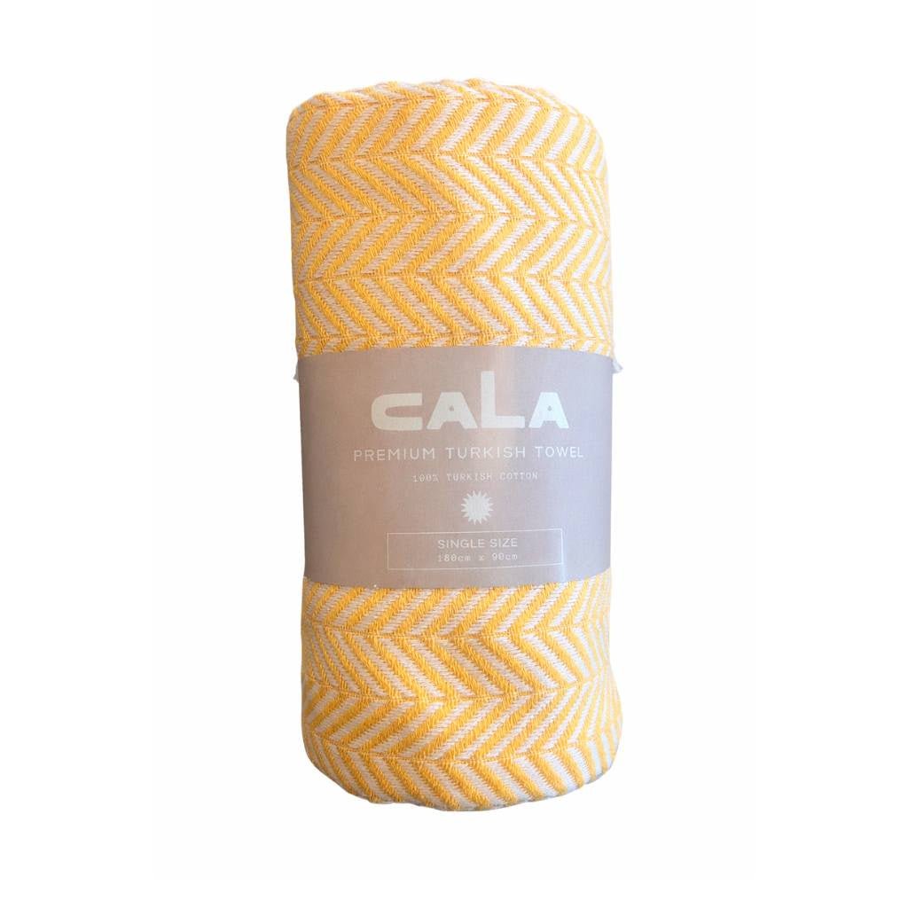 Cala Beach Essentials | Single Size - Light Yellow - Cove. Beach Essentials