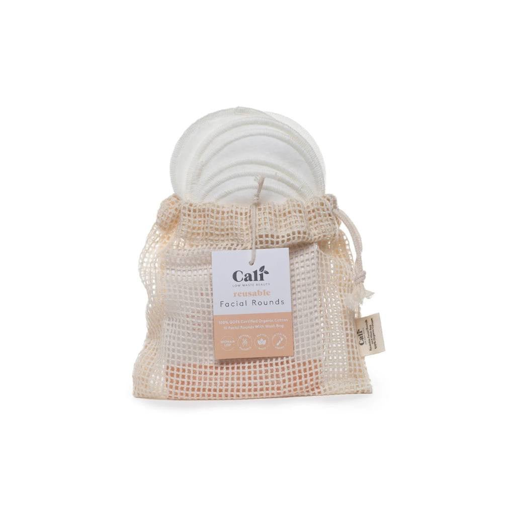 CaliWoods Reusable Facial Rounds - Cove. Beach Essentials