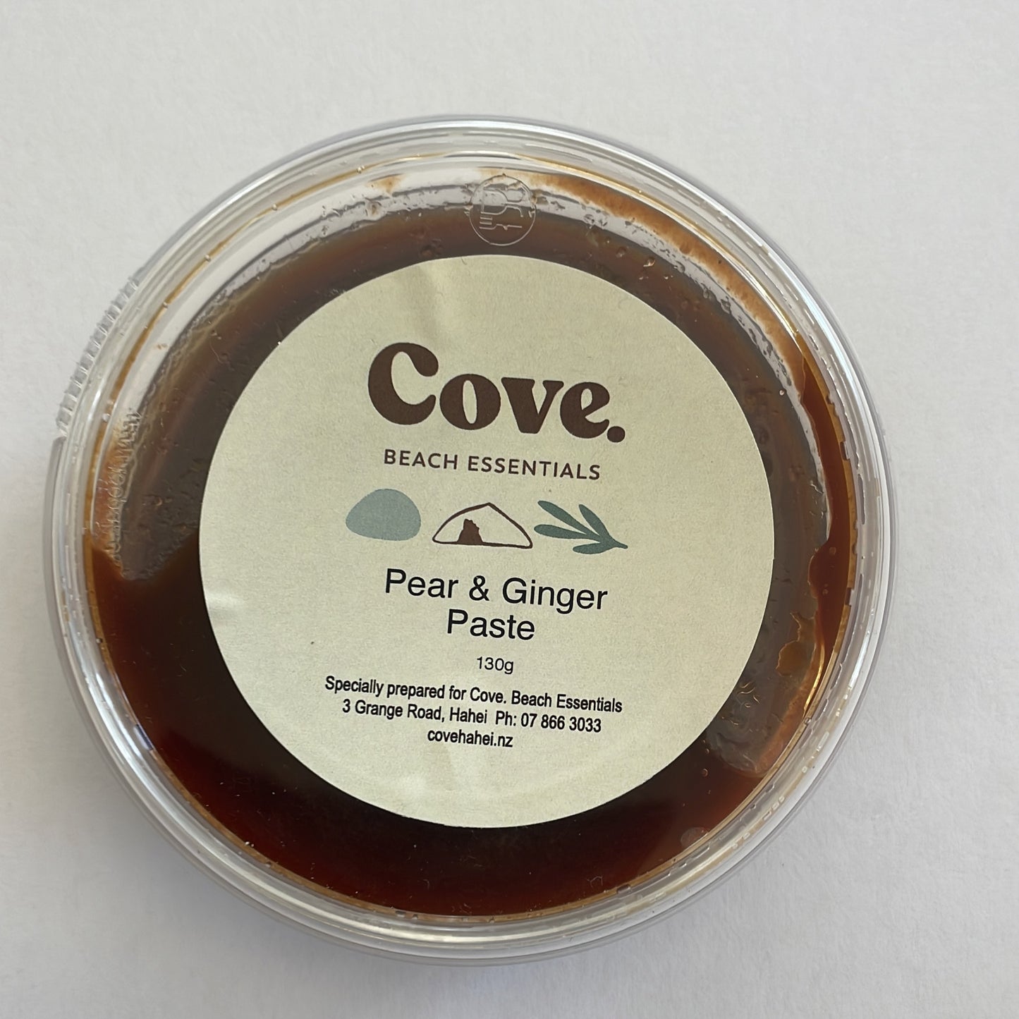 Cove. Beach Essentials | Pear & Ginger Fruit Paste 130ml