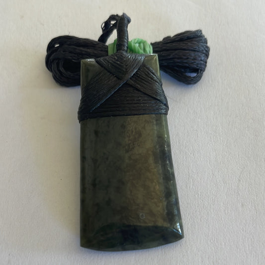 NZ Greenstone Pendant 40mm