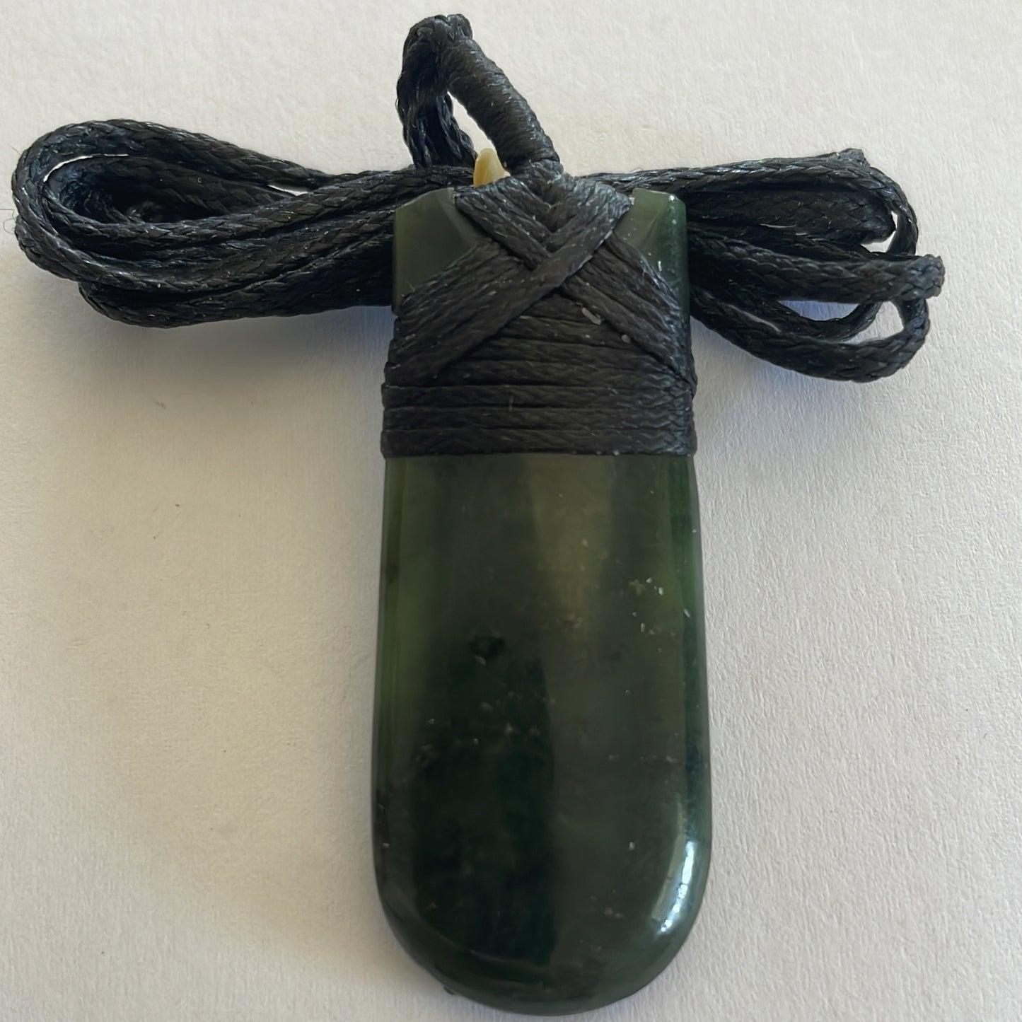 NZ Greenstone Toki Round Pendant 45mm