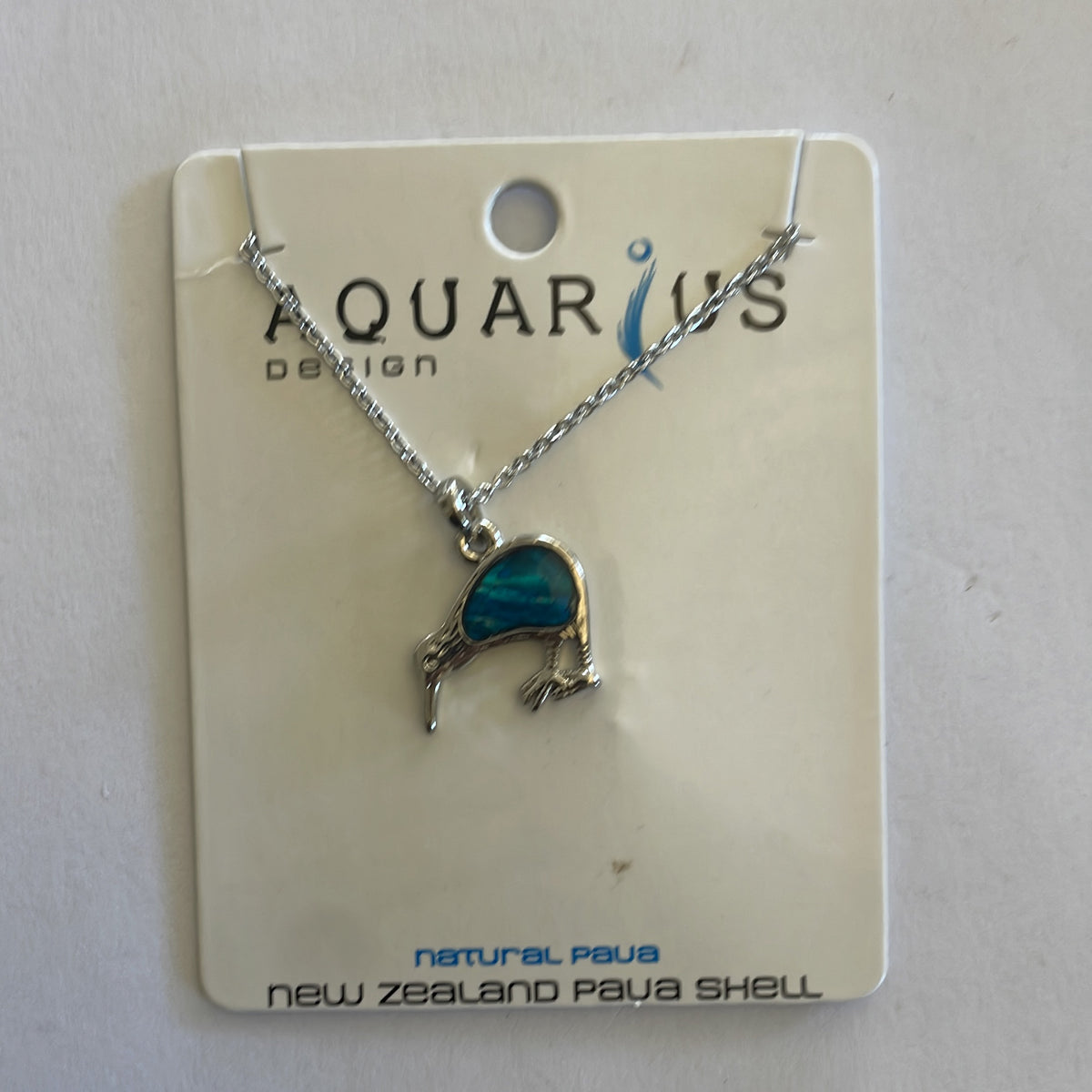Aquarius Blue Large Kiwi Pendant