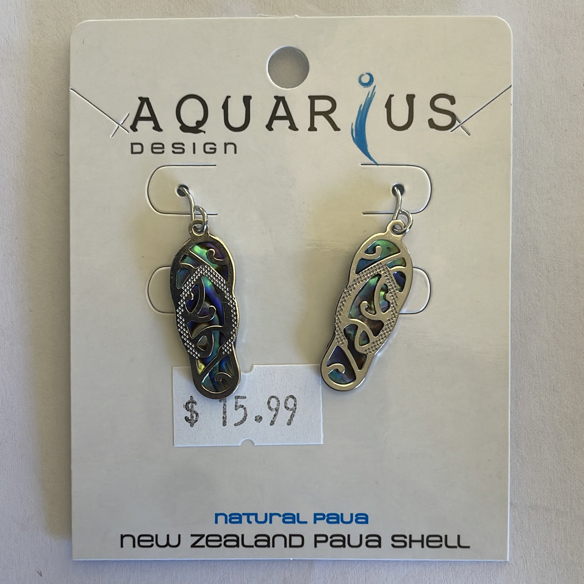 Aquarius Jandal Filigree Earring