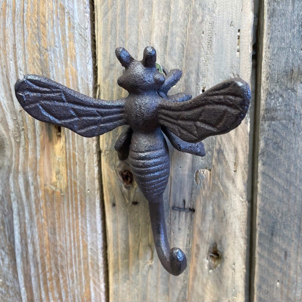 Cast Iron Bee Hook - Cove. Beach Essentials