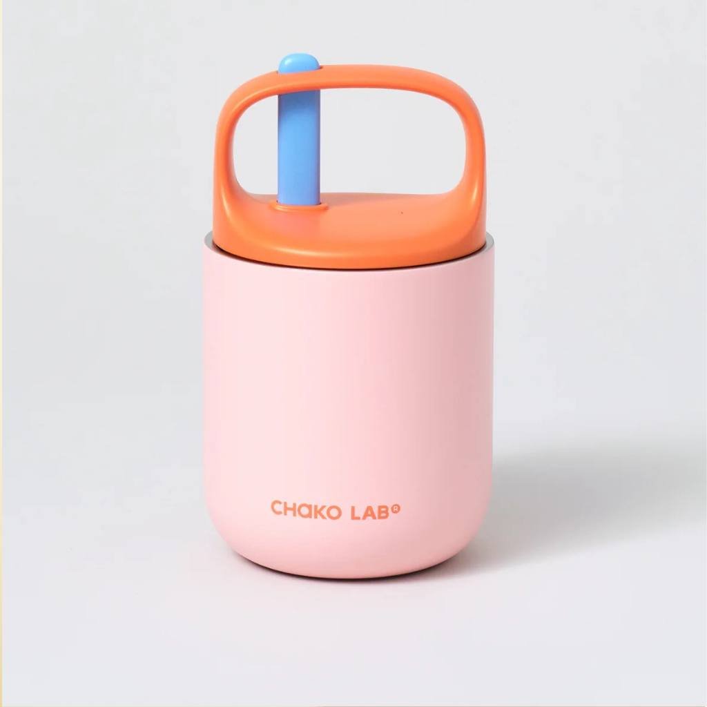 Chako Lab | Bao Bao Cup 450ml - Pink/Orange - Cove. Beach Essentials