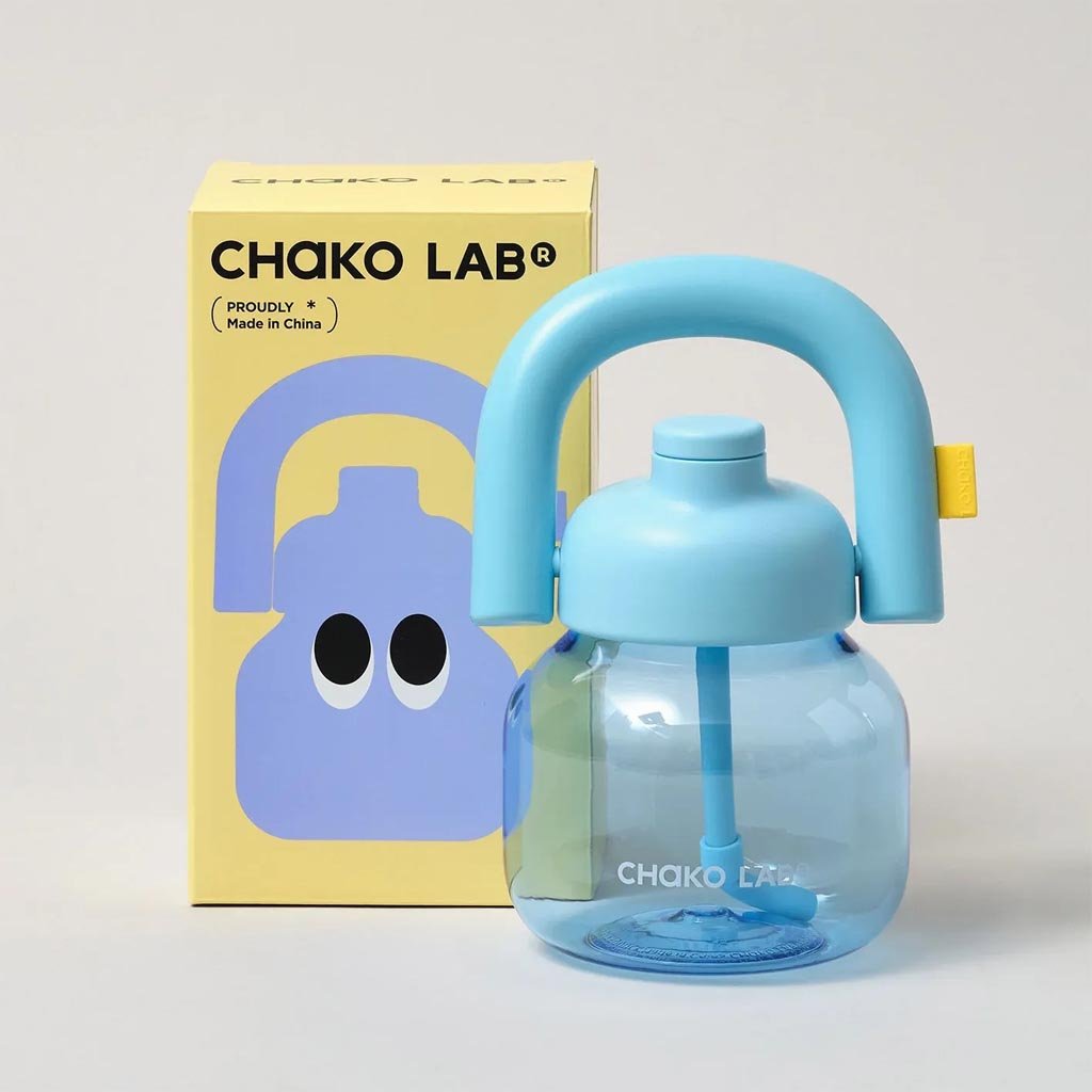 Chako Lab | Linlin Kettle Water Bottle 1150ml - Blue - Cove. Beach Essentials