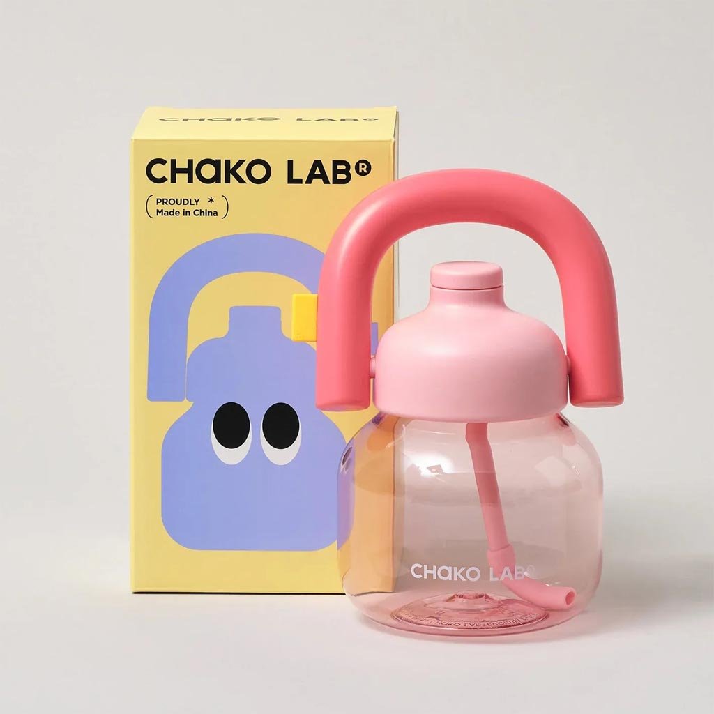 Chako Lab | Linlin Kettle Water Bottle 1150ml - Pink - Cove. Beach Essentials