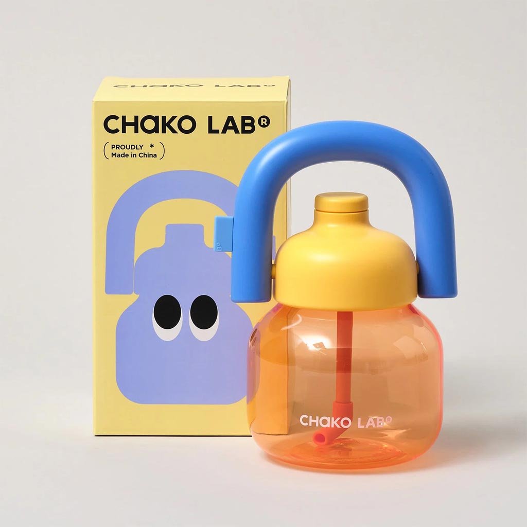 Chako Lab | Linlin Kettle Water Bottle 1150ml - Yellow - Cove. Beach Essentials