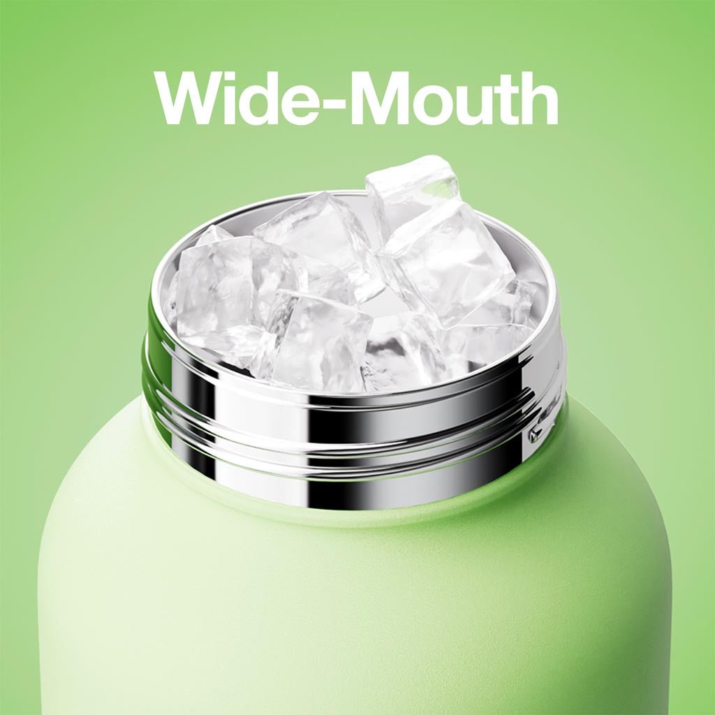 Chako Lab | Linlin Kettle Water Bottle 1L - Stainless - New Green - Cove. Beach Essentials