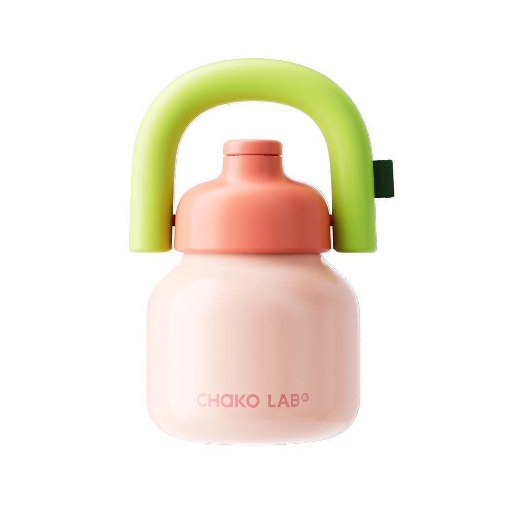 Chako Lab | Linlin Kettle Water Bottle 1L - Stainless - Pink - Cove. Beach Essentials