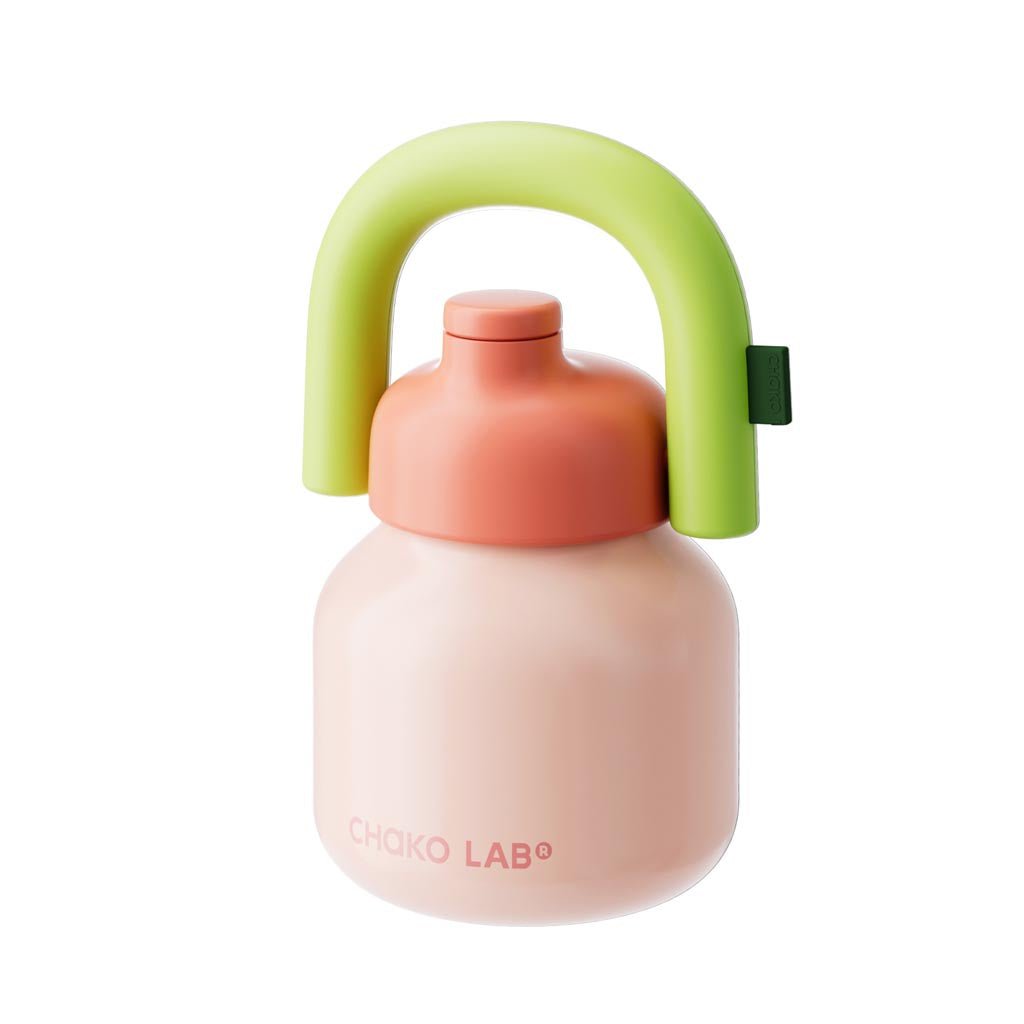 Chako Lab | Linlin Kettle Water Bottle 1L - Stainless - Pink - Cove. Beach Essentials