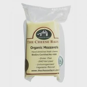 Cheese Barn Organic Mozzarella - Cove. Beach Essentials