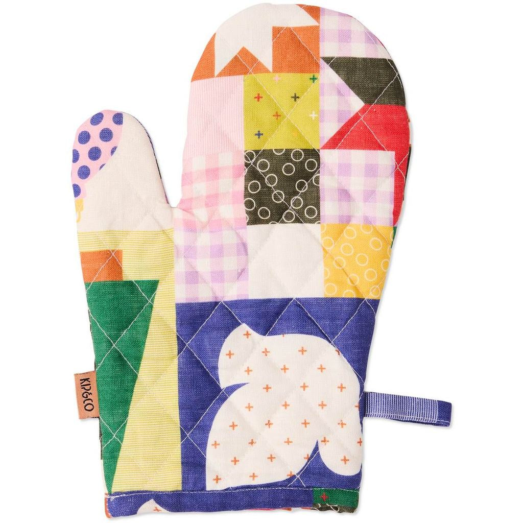 Kip & Co | Christmas Patchwork Oven Mitt
