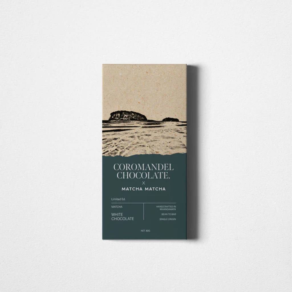 Coromandel Chocolate | 80g Matcha Matcha x Milk Chocolate - Cove. Beach Essentials