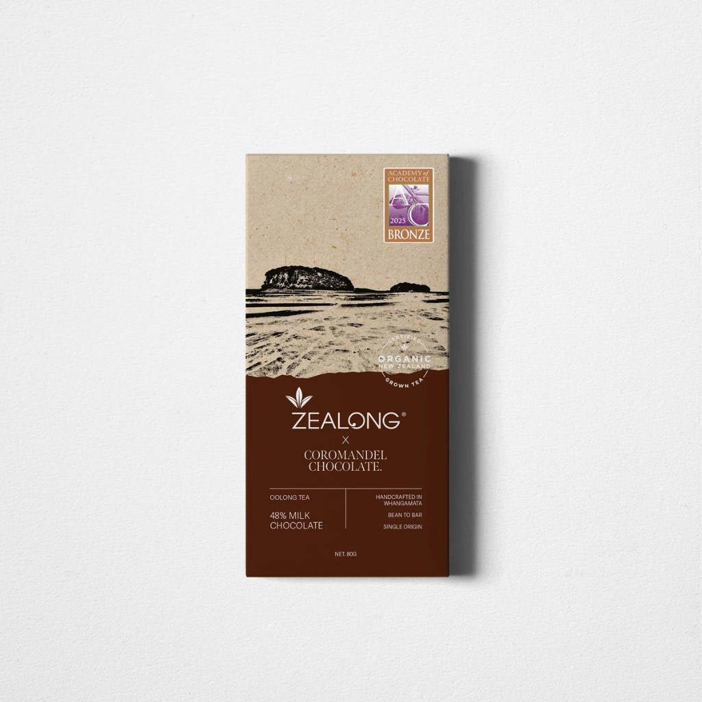 Coromandel Chocolate | Milk & Oolong Tea Zealong Estate - Cove. Beach Essentials
