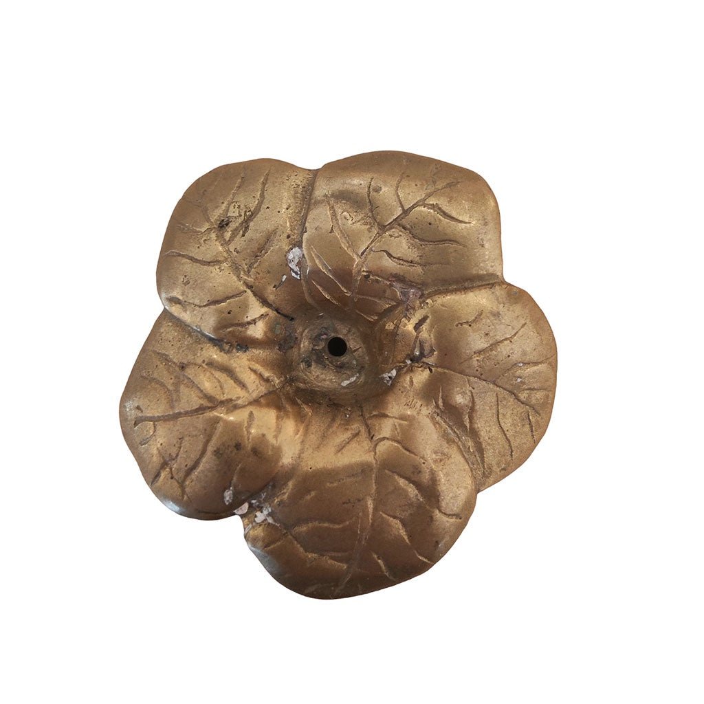 Cove. Brass Incense Holder Lotus Med - Cove. Beach Essentials