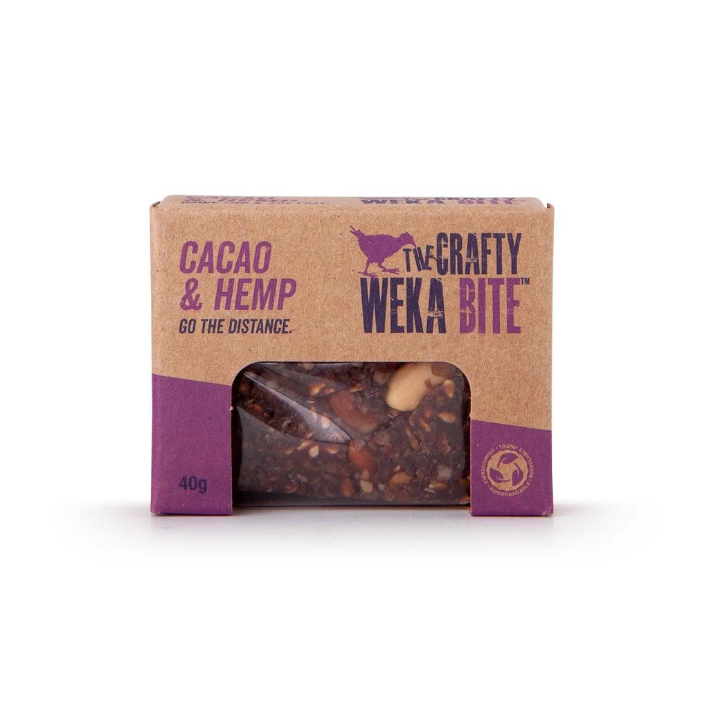 CWB | NZ Cacao and Hemp 40g Bites - Cove. Beach Essentials