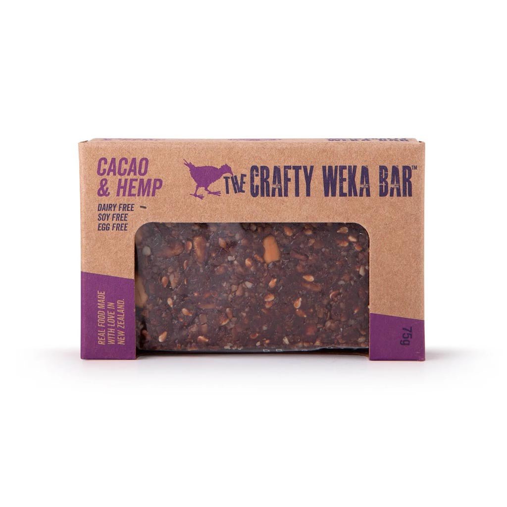 CWB | NZ Cacao and Hemp 75g Bar - Cove. Beach Essentials