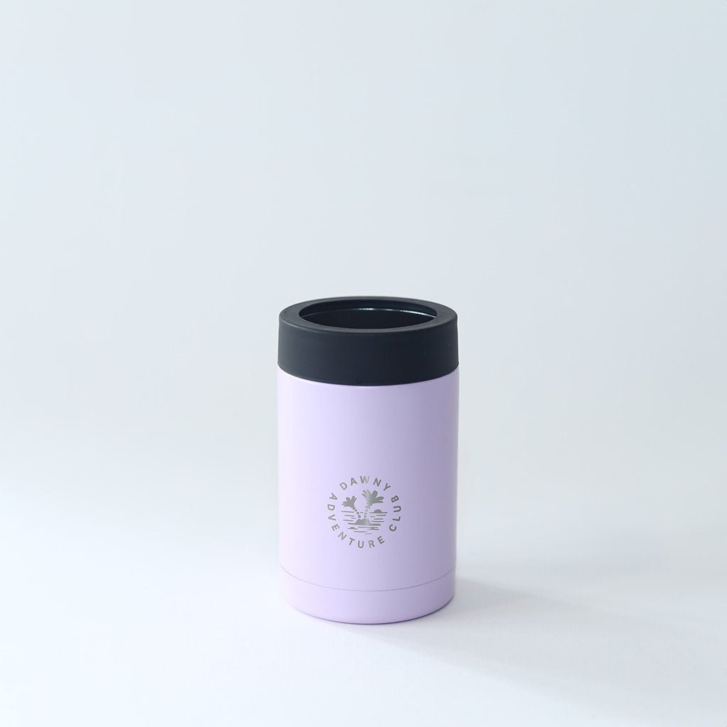 Dawny Adventure Club 330mL Dusk Coozie - Cove. Beach Essentials