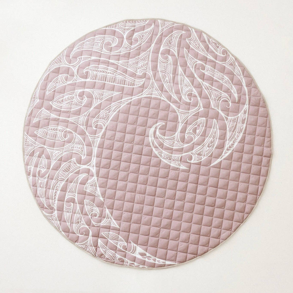 BO &amp; KO | Māori Inspired Playmat | Mauve