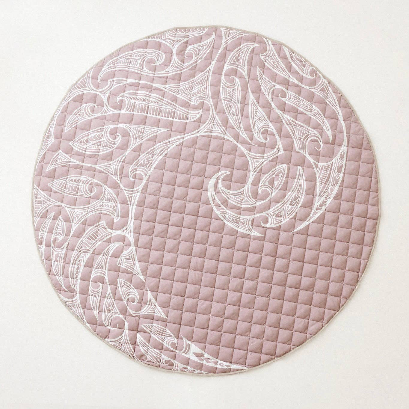 BO & KO | Māori Inspired Playmat | Mauve