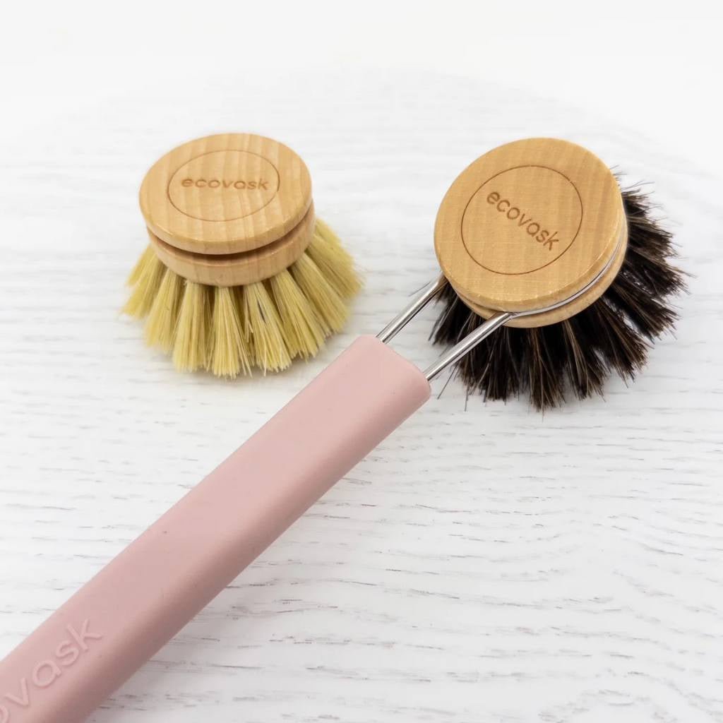 Ecovask | Dish Brush Pink- Tampico - Cove. Beach Essentials